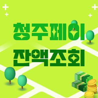 청주페이 잔액조회