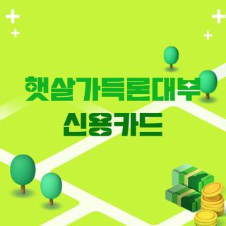 햇살가득론대부 신용카드