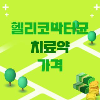 헬리코박터균 치료약 가격