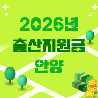 2026년 출산지원금 안양