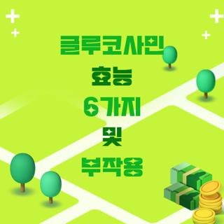 글루코사민 효능 6가지 및 부작용