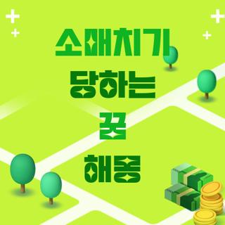 소매치기 당하는 꿈 해몽