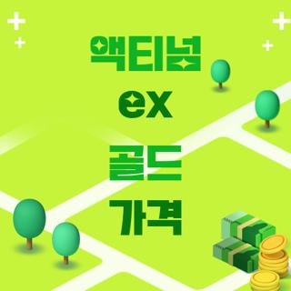 액티넘 ex 골드 가격