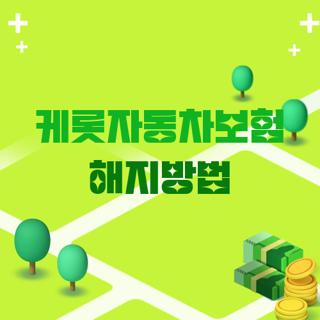 케롯자동차보험 해지방법