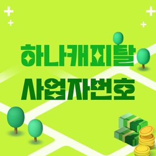 하나캐피탈 사업자번호